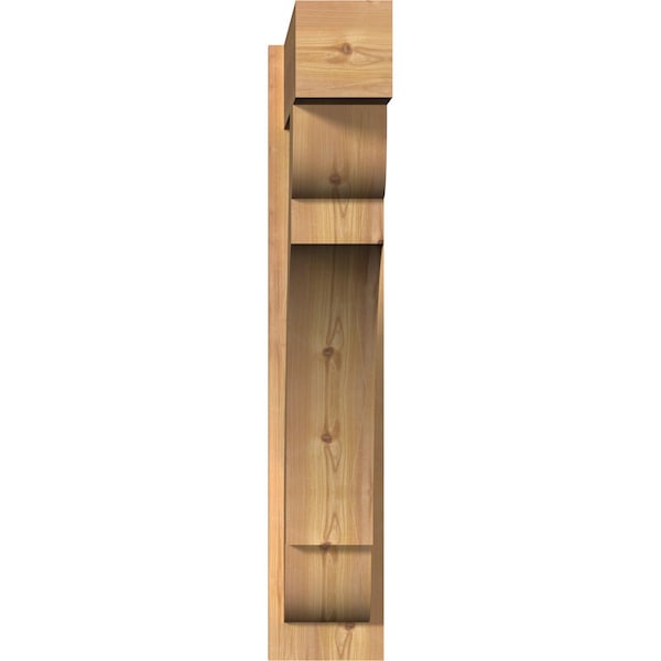 Olympic Block Smooth Outlooker, Western Red Cedar, 7 1/2W X 32D X 40H